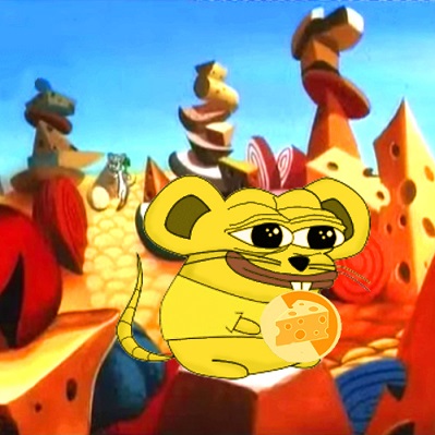Pepe mouse cheese — Pepe meme
