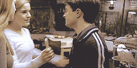 Hermione Granger Hugging Harry Potter — Reaction meme
