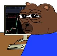 Bobo looks behind computer — Bobo meme