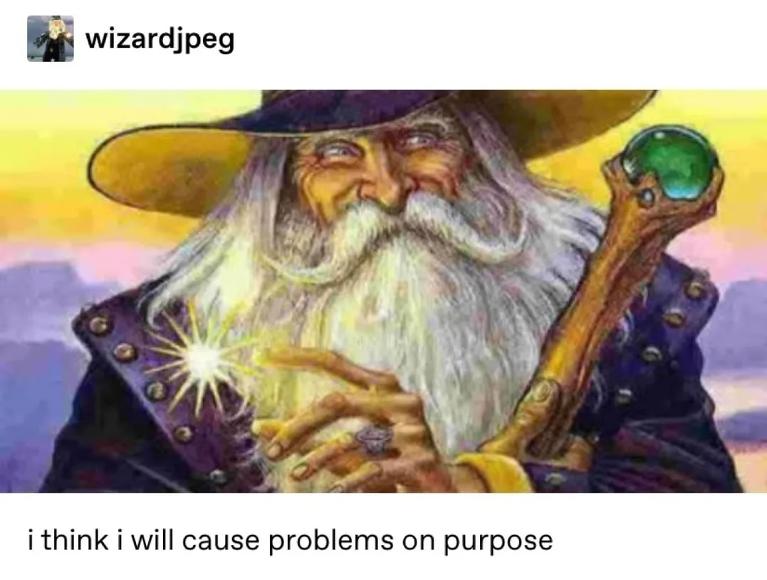 Wizardjpeg — Reaction meme