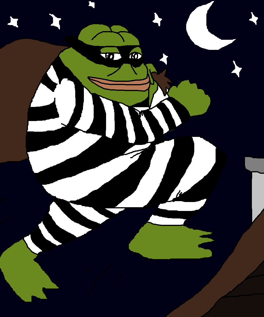 Pepe burgler — Pepe meme