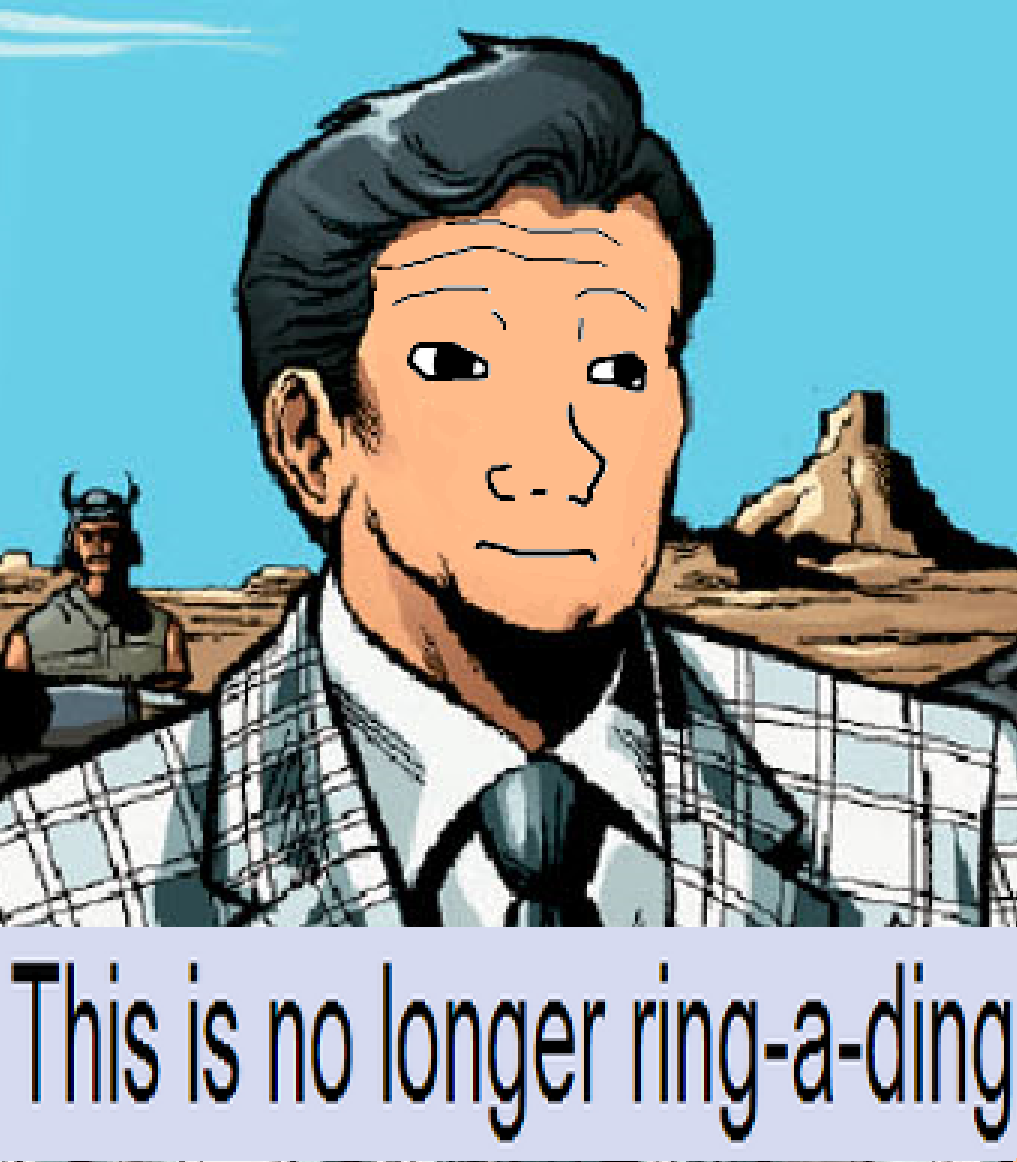 Wojak isnt ring a ding — Wojak meme