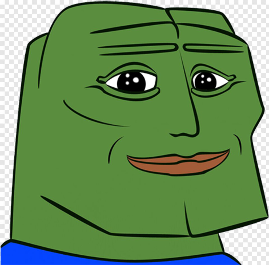Pepe chad strong chin — Pepe meme
