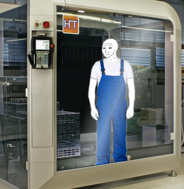 Wojak cutout at work — Wojak meme