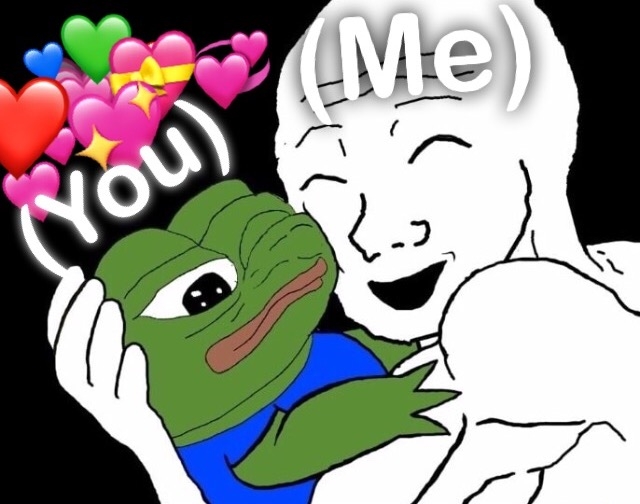 Pepe apu you hugged by wojak 4chan reply — Apu meme