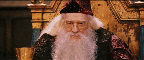 Dumbledore Cheers — Reaction meme