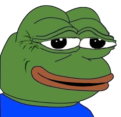 Pepe wrinkled smile — Pepe meme