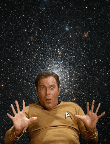 Trippy Kirk — Reaction meme