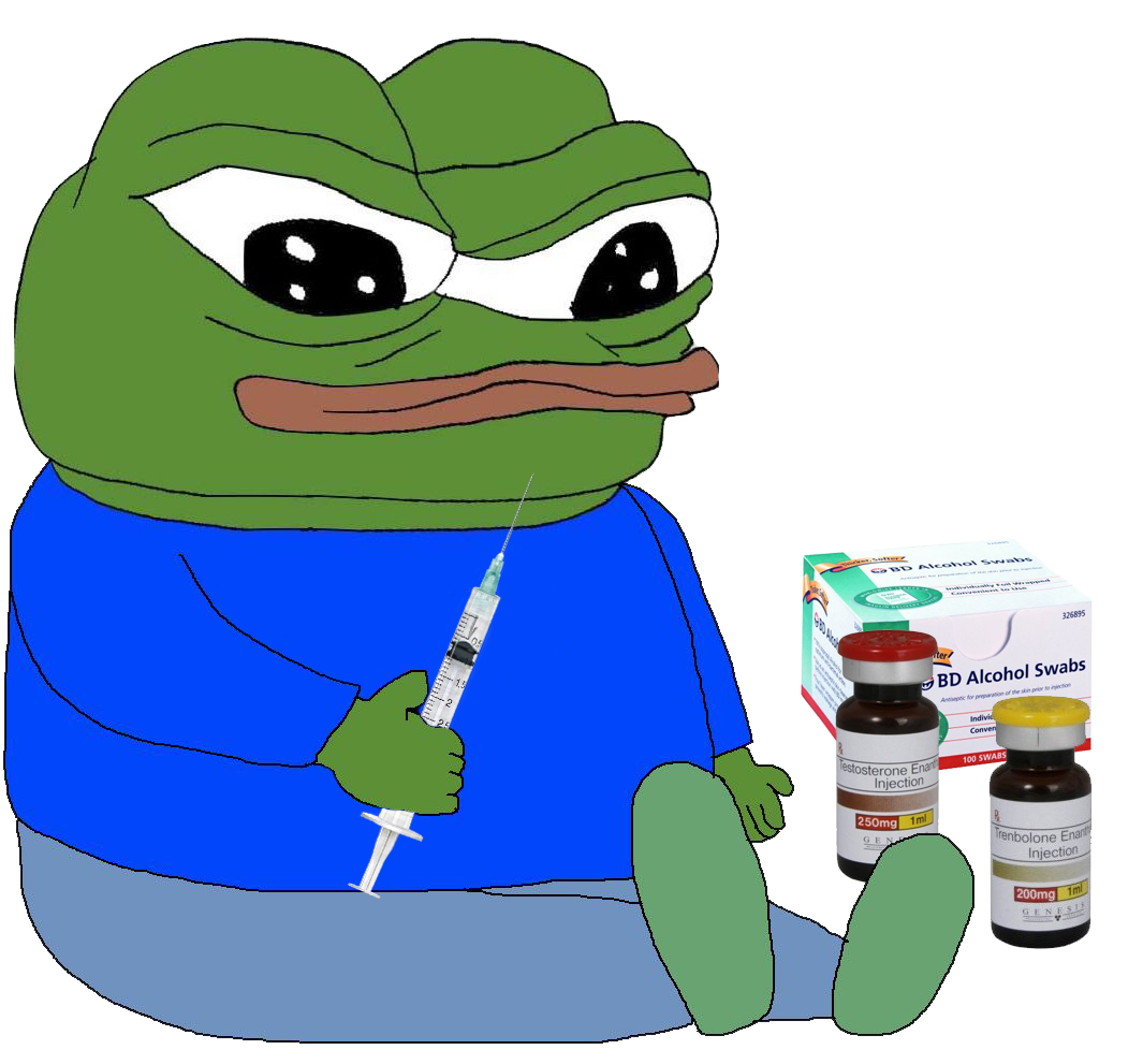 Pepe steroids — Pepe meme