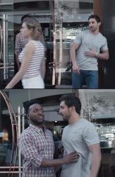Black guy stopping meme template — Templates meme