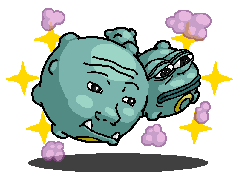 Pepe wojak koffing pokemon — Pepe meme