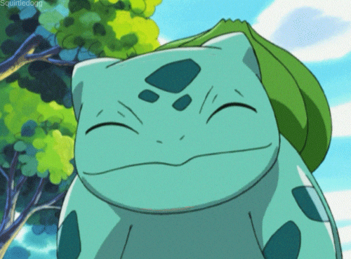 Bulbasaur Happy — Reaction meme