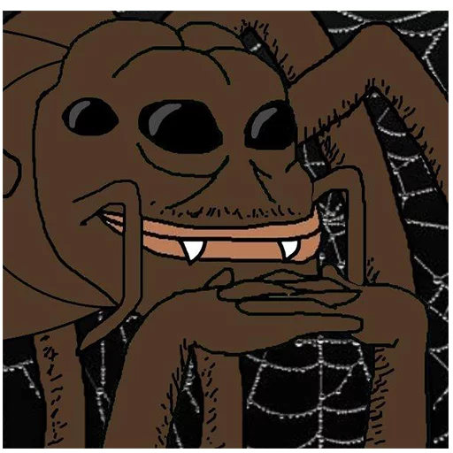Alien creature Groyper sticker — Sticker Packs meme