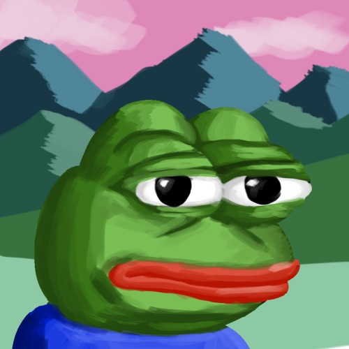 Pepe impressionist hills — Pepe meme