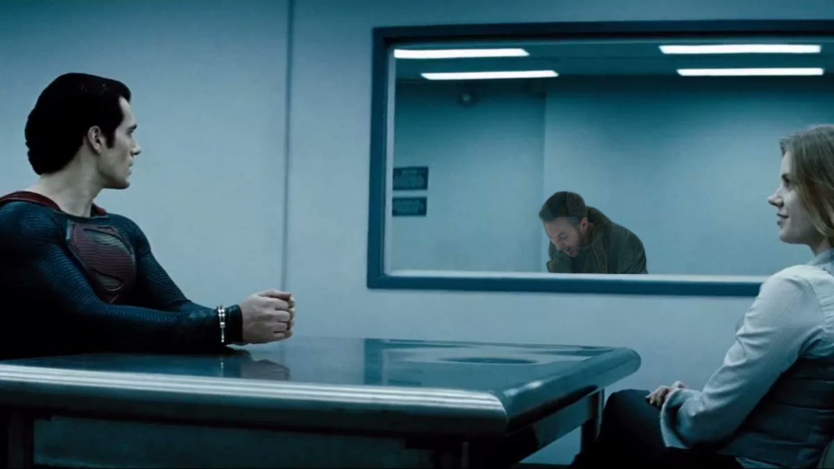 Superman sees k bladerunner scream — Reaction meme