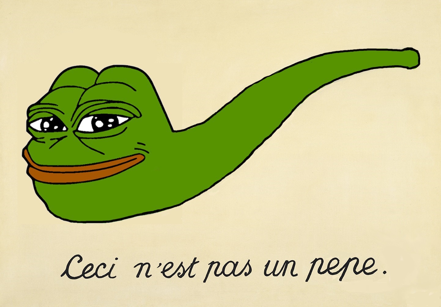 Pepe pipe — Pepe meme