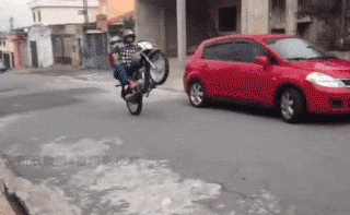 Great Motorcycle Stunt Bad Breakup — Memes meme