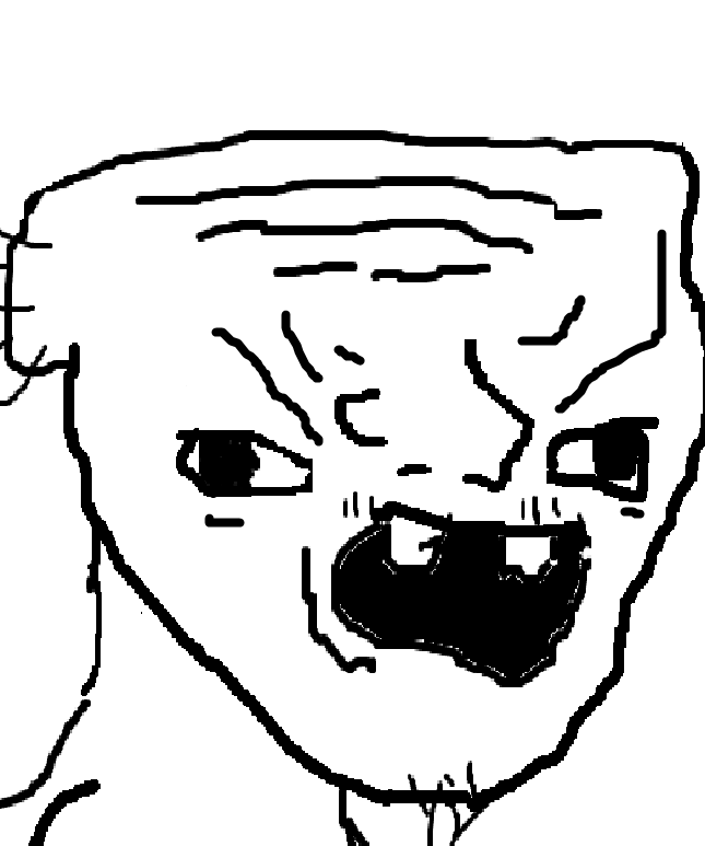 Brianlet large flat forehead — Brainlet meme