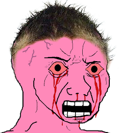 Pink wojak justd — Wojak meme