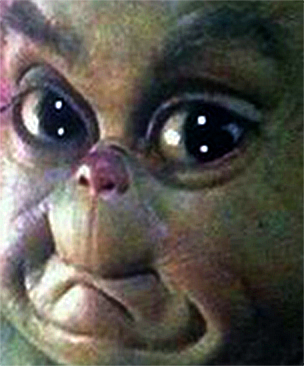 Young grinch smug reaction — Reaction meme