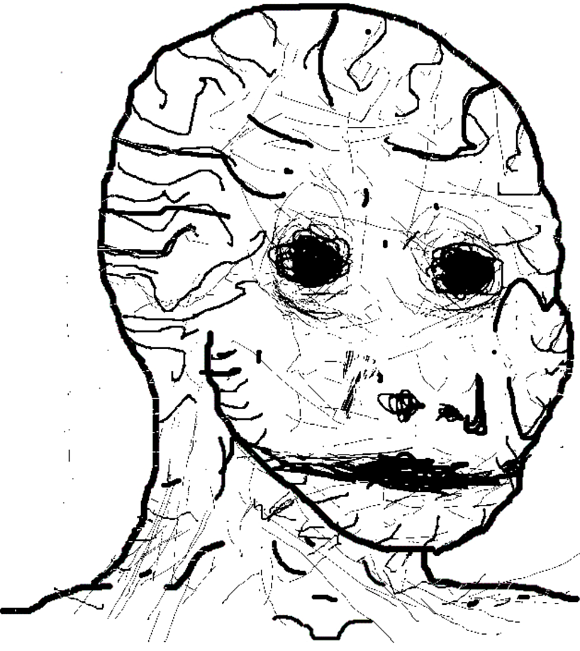 Wojak creature — Wojak meme