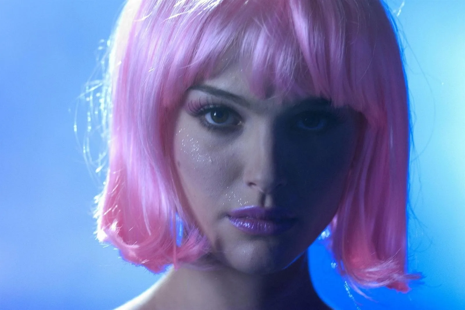 Frontal Portrait of Alice with Pink Hair — Reaction meme