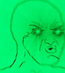 Green wojak ooo — Wojak meme