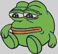 Pepe sad round body — Pepe meme