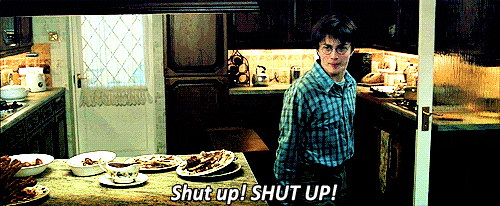 Harry Potter Shut Up — Reaction meme