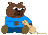 Bobo pets cat — Bobo meme