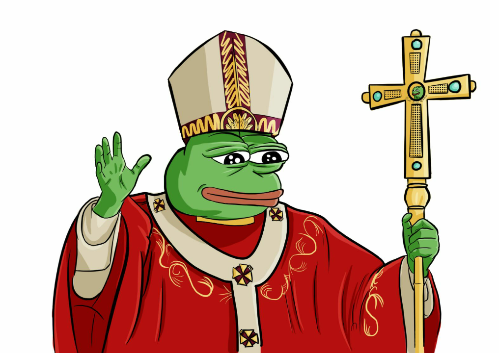 Pepe pope — Pepe meme