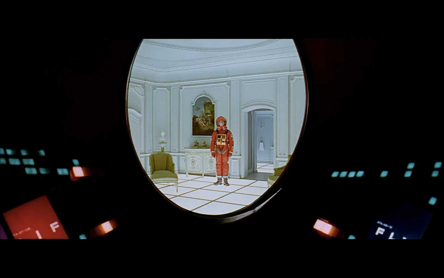Dave Standing in the Surreal White Room 2001 — Memes meme