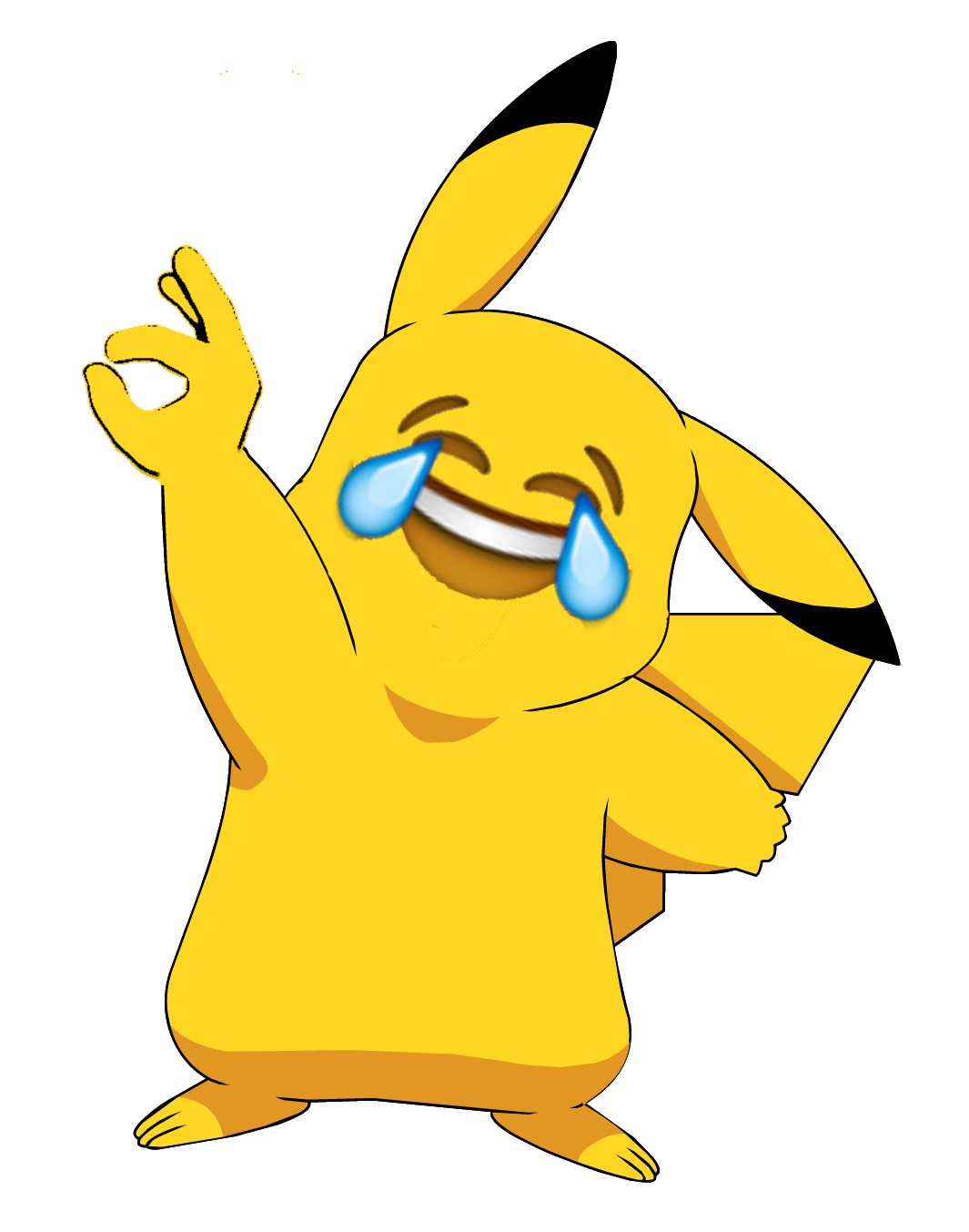Pikachu emoji — Reaction meme