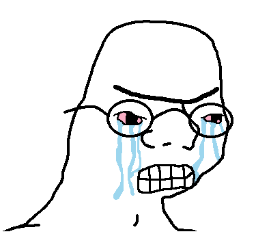 Zoomer bald angry crying — Zoomer meme