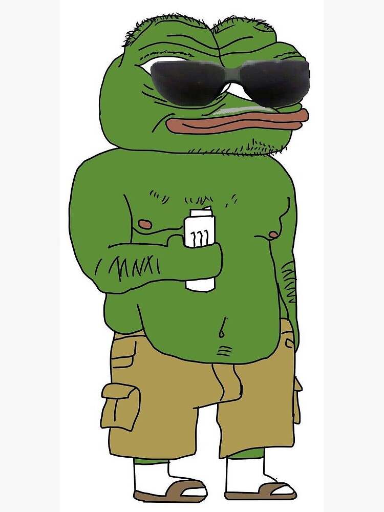 Pepe boomer drinking monster — Pepe meme