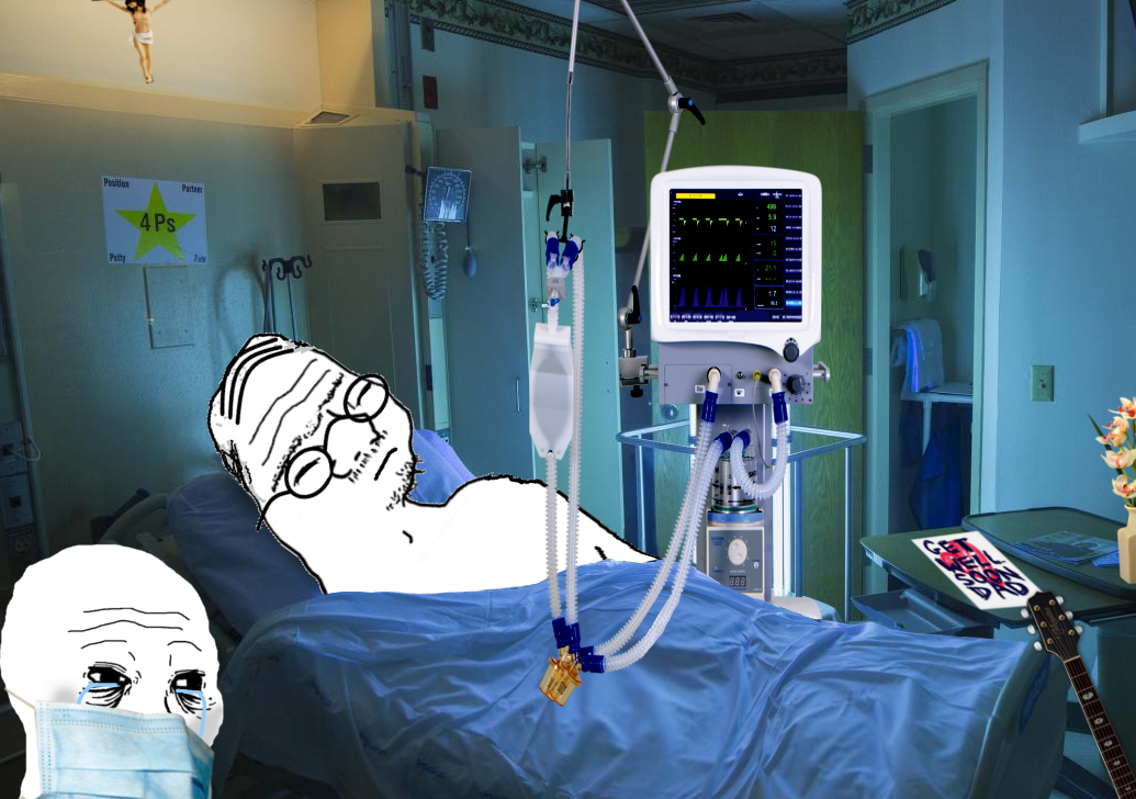 Wojak and wojak boomer hospital — Wojak meme