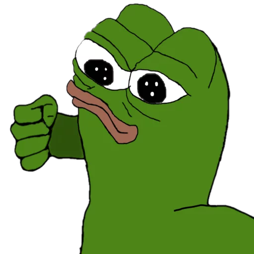 Thumbs up closeup Frog Friends sticker — Sticker Packs meme
