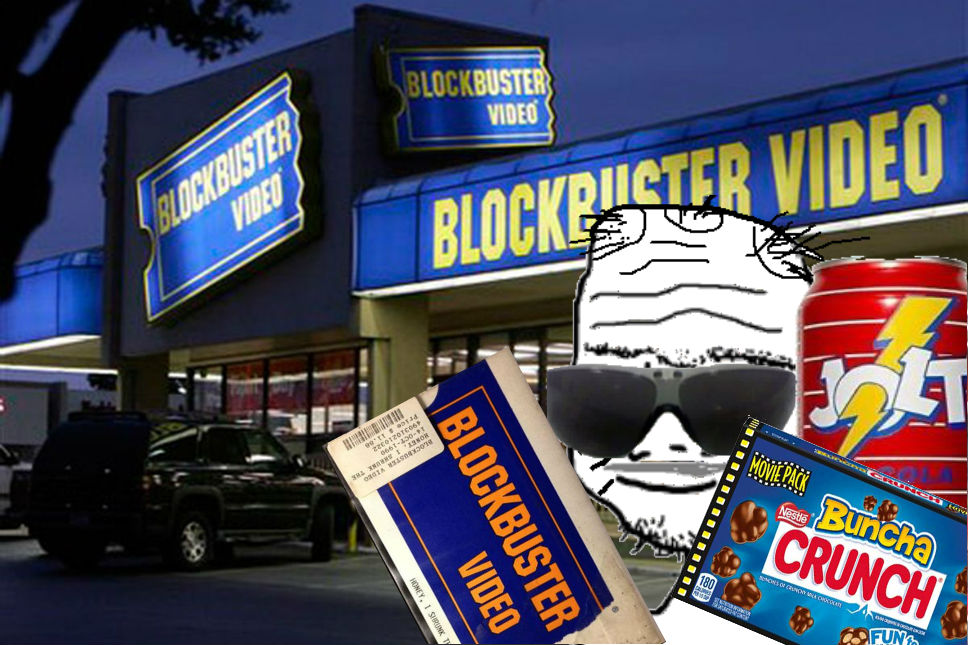 Boomer goes to blockbuster — Boomer meme
