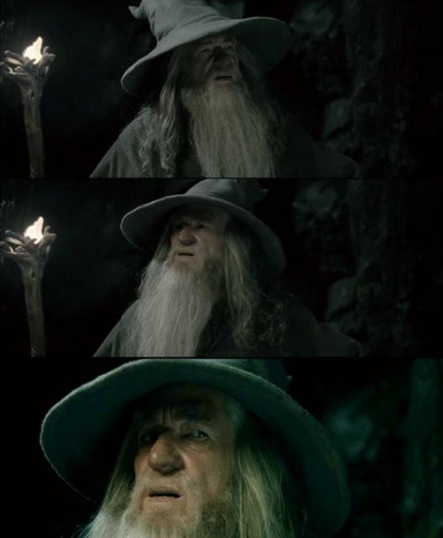Confused Gandalf meme template — Templates meme
