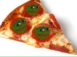 Pepe peperoni pizza — Pepe meme