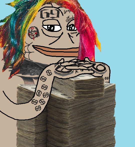 Pepe tekashi69 stacks — Pepe meme
