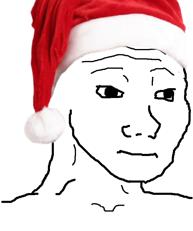 Wojak santa cap — Wojak meme
