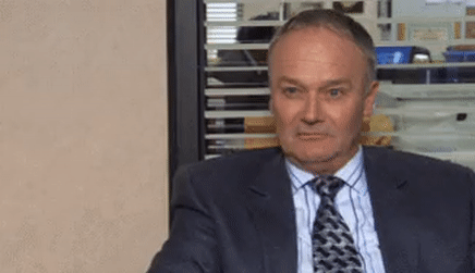 Creed office pointing — Reaction meme