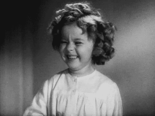 Cute Little Girl Laughing — Reaction meme