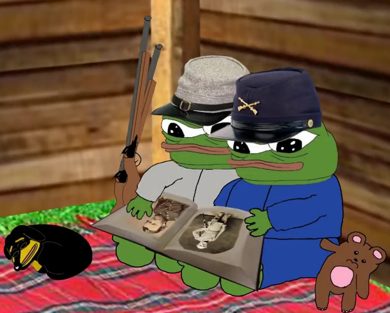 Pepes civil war — Pepe meme