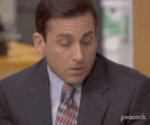 Steve Carell Hmm? — Reaction meme