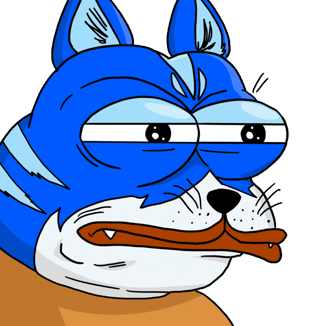 Toshi cat thinking praying hands — $TOSHI meme