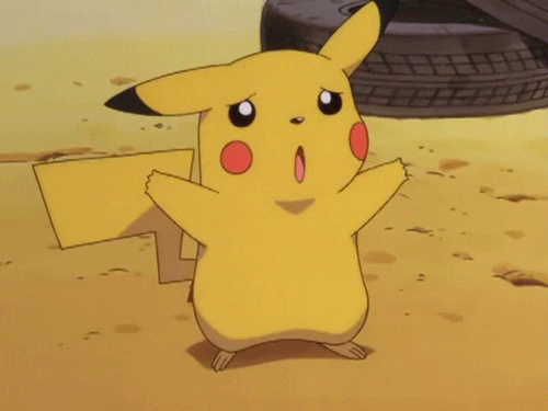 Pikachu Nervous — Reaction meme