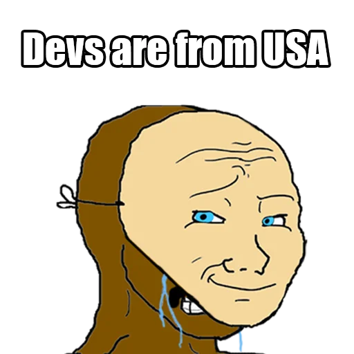 Developers from usa Jeet Degen sticker — Sticker Packs meme
