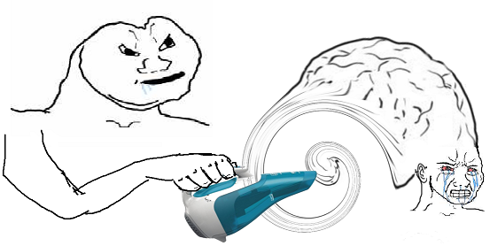 Brainlet vacuum — Brainlet meme